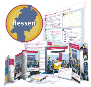 Die Inhalte des Mitmach-Sets zum Klassenrat für Hessen