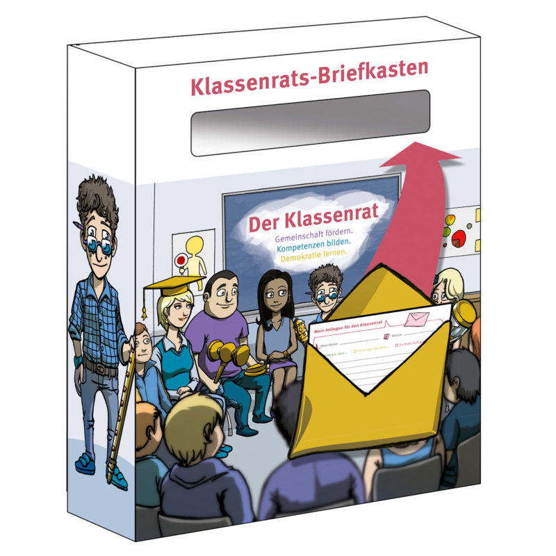 Mitmach-Set zum Klassenrat: Der Klassenrats-Briefkasten zur Sammlung der Anliegen