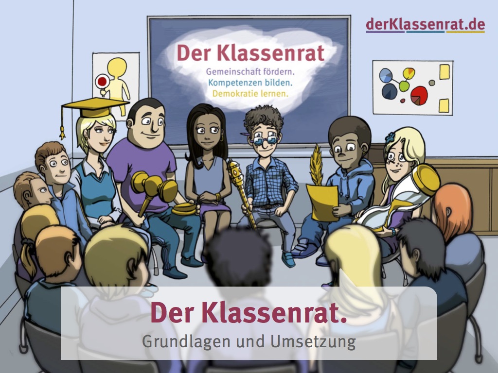 Die Präsentation zum Klassenrat