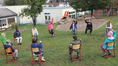 Titelbild Handreichung "Demokratiebildung in der Grundschule"